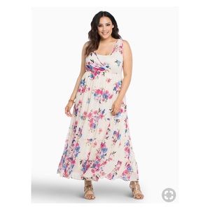 Torrid Chiffon Floral Maxi